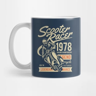 Scooter Racer Mug